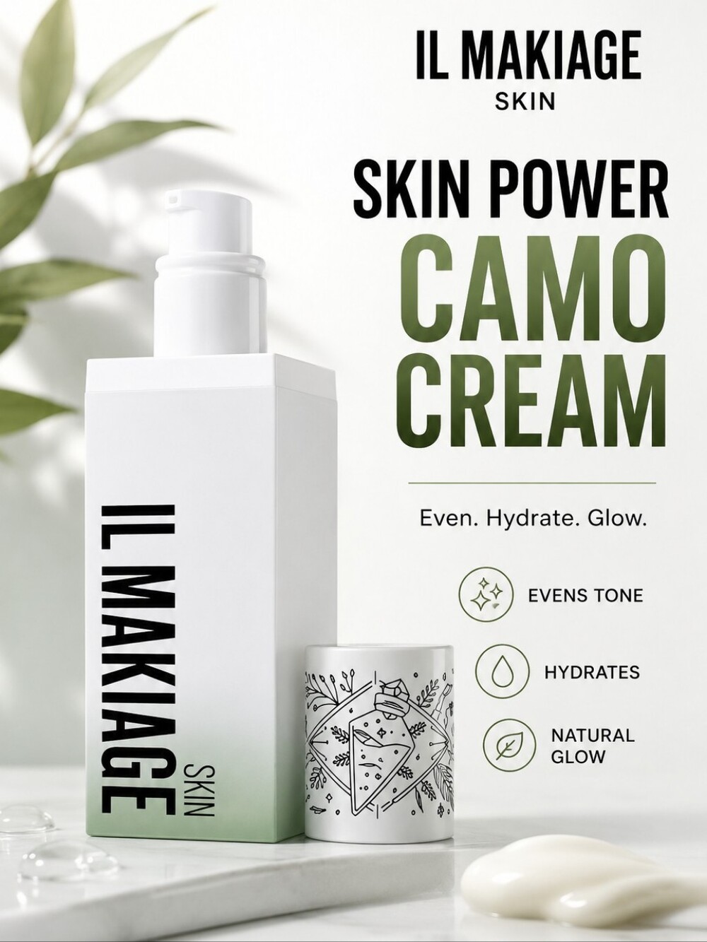 IL MAKIAGE Skin Power Camo Cream